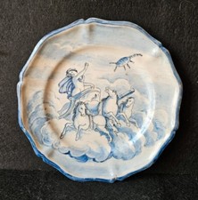 Piatto ceramica ligure usato  Trofarello