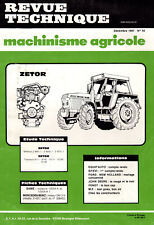 REVUE TECHNIQUE TRACTEURS   ZETOR 8111  8145  10111  10145  12145 na sprzedaż  Wysyłka do Poland