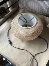 Rustic rattan pendant for sale  Fremont