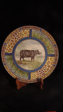 Plat faience gien d'occasion  Saint-Dié-des-Vosges