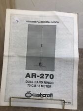 1990 cushcraft dual for sale  Cassopolis