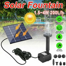 Solar power fountain for sale  Whippany