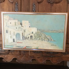 Tableau peinture signé d'occasion  Chaumont