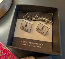 Father groom cufflinks for sale  BRIERLEY HILL