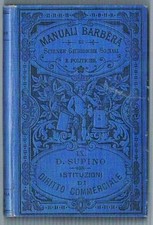 DIRITTO COMMERCIALE - SUPINO - MANUALI BARBERA - 1931 comprar usado  Enviando para Brazil