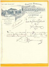 Courtenay tissus confection d'occasion  Baugy