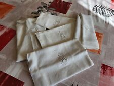 Anciennes serviettes tables d'occasion  Viarmes