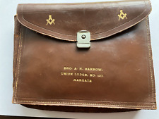 Masonic leather apron for sale  HARROW