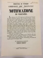 154 manifesto viterbo usato  Viterbo
