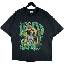 Camiseta masculina preta vintage Boston Celtics Larry Bird jogador da NBA anos 90 GG comprar usado  Enviando para Brazil
