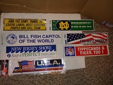 Vintage bumper stickers for sale  Media