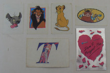 Lot autocollants panini d'occasion  France
