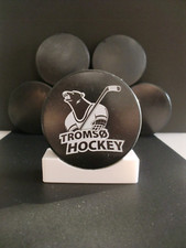 Eishockey puck tromsö gebraucht kaufen  Weißwasser