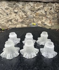Frosted glass ruffled for sale  Catskill