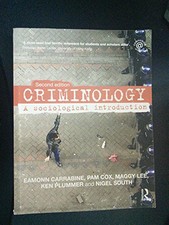Criminology sociological intro for sale  UK