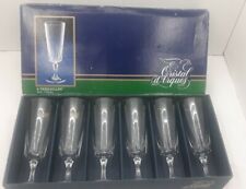 Verres pied cristal d'occasion  Jonquières