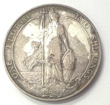 Florin shillings 1903 d'occasion  La Colle-sur-Loup