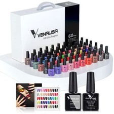 Kit de esmalte em gel cobertura total base de gel Nowipe Topcoat absorver LED UV comprar usado  Enviando para Brazil