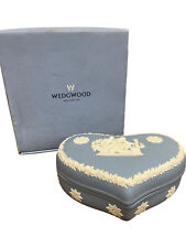 Wedgwood blue heart for sale  UK