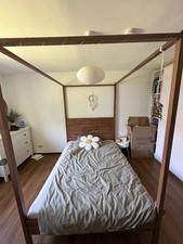 Himmel bett holz gebraucht kaufen  Stuttgart