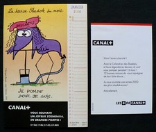 Calendrier shadok 2000 d'occasion  Marseille XII
