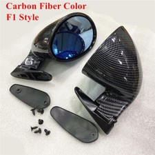 Usado, Espelhos retrovisores laterais de carro bala para estilo californiano F1 espelho vintage corrida esportiva comprar usado  Enviando para Brazil