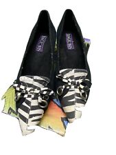 Zapatos de tacón de gatito con estampado de cebra talla 6 segunda mano  Embacar hacia Argentina