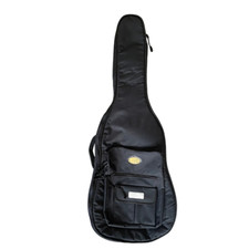 Bolsa de guitarra acolchoada instrumento superior com alças de ombro, alça e bolsos, usado comprar usado  Enviando para Brazil