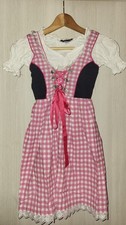 Dirndl 134 weißer gebraucht kaufen  Kamp-Lintfort