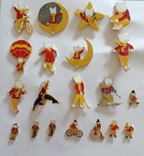Rupert bear pin for sale  ST. NEOTS