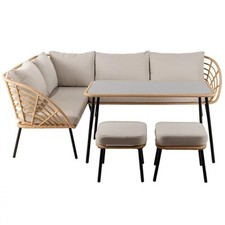 Mykonos rattan corner for sale  UK