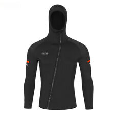 Jaqueta de mergulho masculina de neoprene com capuz manga longa top quente dividida roupa de mergulho surf comprar usado  Enviando para Brazil