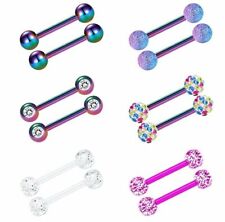 12pcs 14g tongue for sale  USA