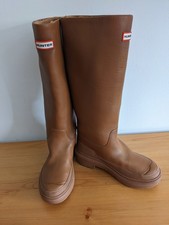 hunter leather boots for sale  NEWTON AYCLIFFE