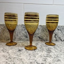Vintage mcm amber for sale  Poplarville