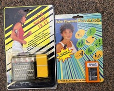 Vintage solar powered for sale  UK