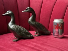 Vintage bronze duck for sale  KING'S LYNN