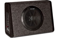 Gabinete carregado Kicker 11PT250 BassStation 10" alimentado 100 watts RMS comprar usado  Enviando para Brazil