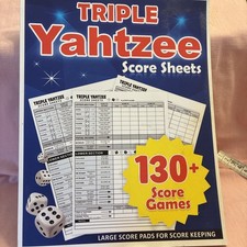Triple yahtzee score for sale  Westfield