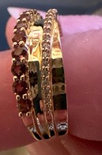 Ring 375 rosafarbene gebraucht kaufen  Unterschleißheim