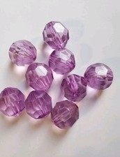Round facetted purple for sale  DONCASTER