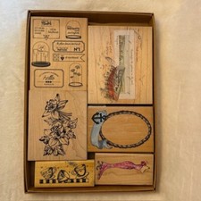Wood backed stamp for sale  BUXTON