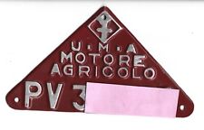 Targa triangolare motore usato  Sezzadio