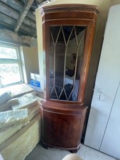 Teak display cabinet for sale  BROMSGROVE