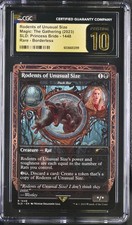 PACK RATA Guarida Secreta Roedores de Tamaño Inusual Princesa Novia CGC 10 Prístino Magic The Gathering segunda mano  Embacar hacia Mexico