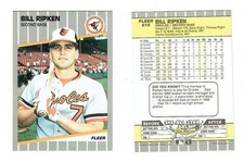 Bill ripken 1989 for sale  Huntington