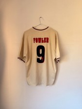 Camiseta de futebol Liverpool 1996-97 FOWLER 9 Away M vintage retrô rara comprar usado Camiseta de futebol Liverpool 1996-97 FOWLER 9 Away M vintage retrô rara comprar usado  Enviando para Brazil