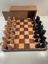 Scacchiera scacchi legno usato  Roma
