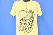 Camiseta vintage anos 80 SISTEMA DIGESTIVO LESLIE ARWIN ANATOMIA HUMANA ESQUELETOS GRANDE G comprar usado  Enviando para Brazil