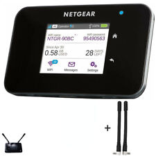 Desbloqueado Netgear AC810S 4G LTE MiFi Mobile Hotspot Roteador Wifi + Combo de Antena , usado comprar usado  Enviando para Brazil